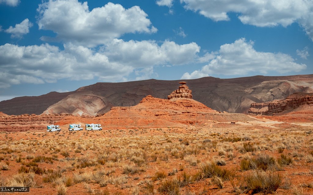 Mexican Hat in Utah.