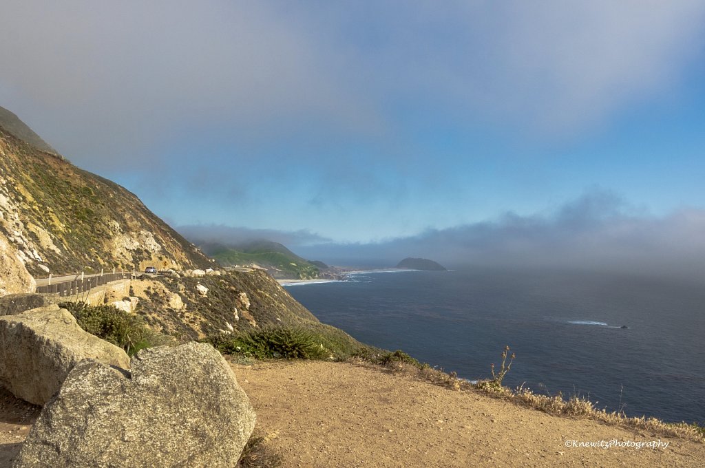 Misty morning on Hwy 1