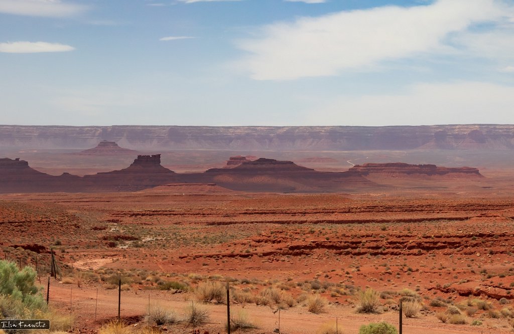 En route to "Mexican Hat" in Utah