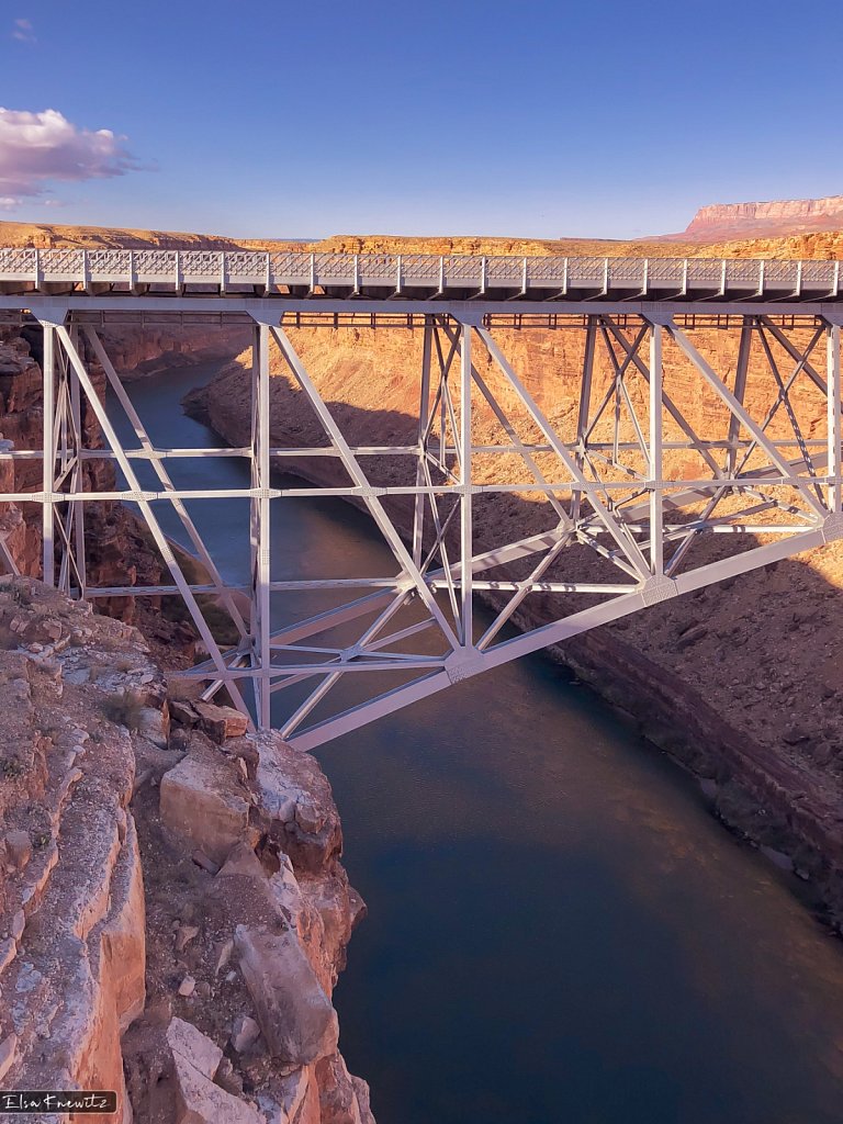 Sunset at Navajo Bridge