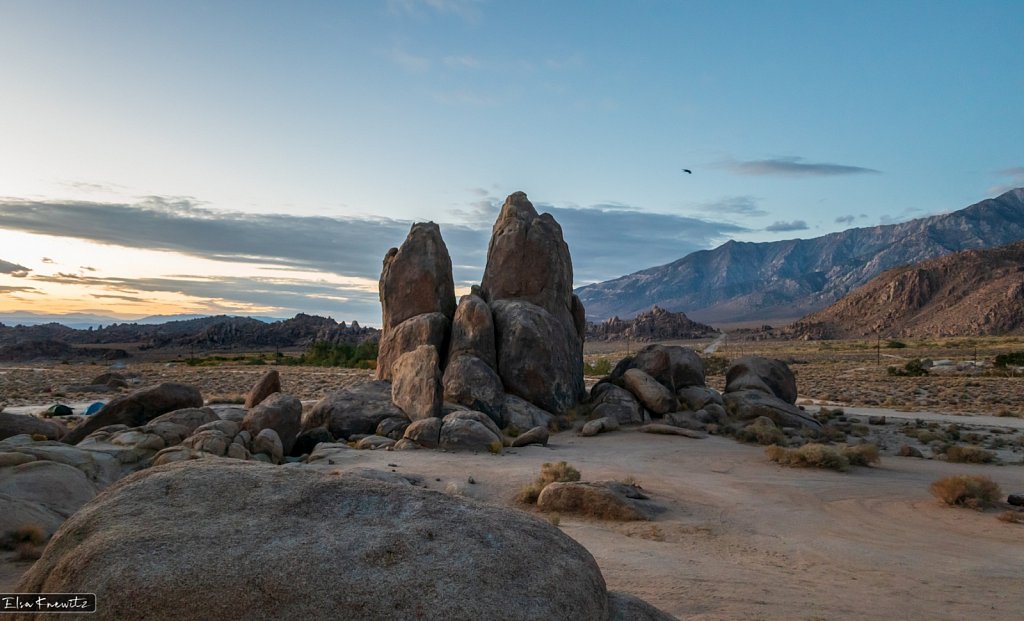 Early Morning at the Alabama Hills.