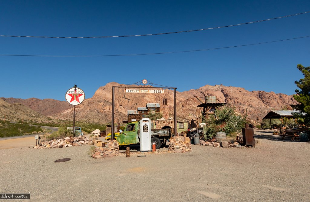 Gas Station in the Desert