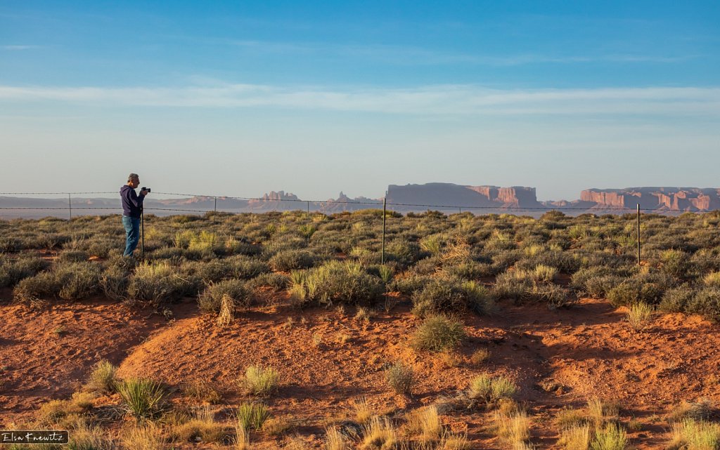 Morning at Monument Valley