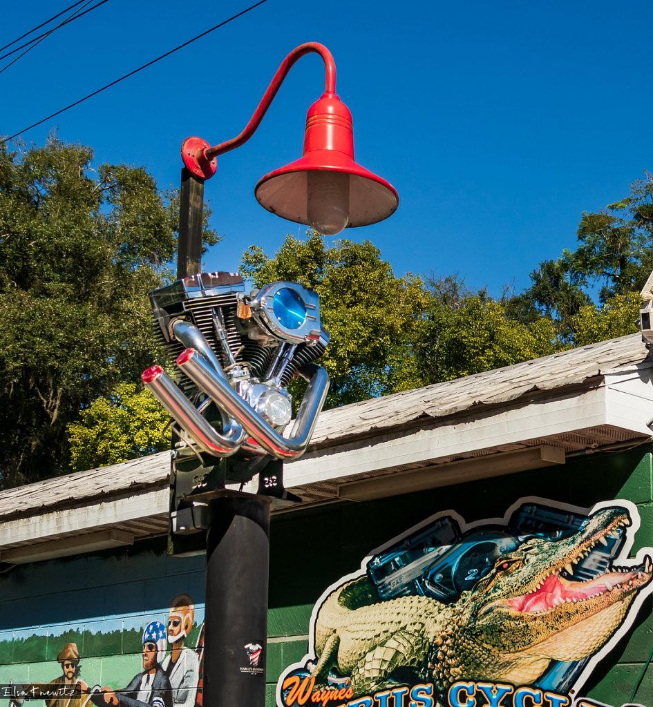 Motor on a Pole
